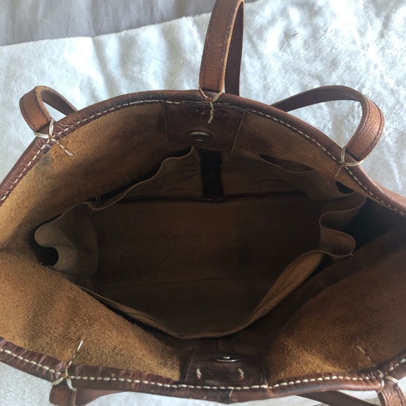 EUC Genuine Leather Tote Bag ๐ค - Picture 6 of 7